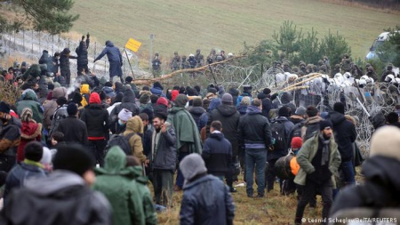 Ситуация на границе Беларуси и Польши